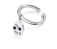 Skull Dangling Ear Cuff Charms EC-425